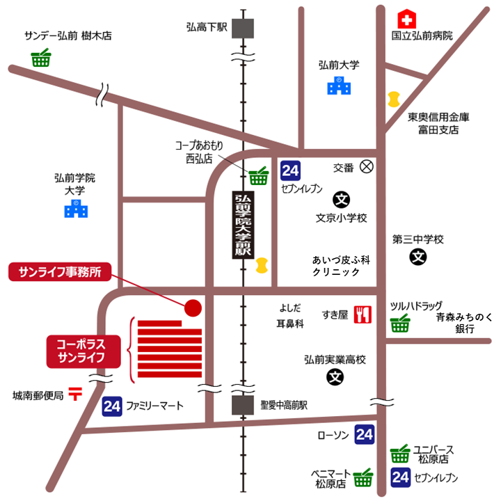 アクセスマップ
